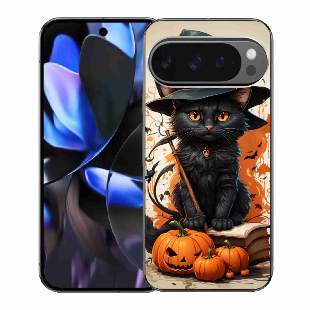 Gélový kryt mmCase na Google Pixel 9 Pro - kocúr čarodejník