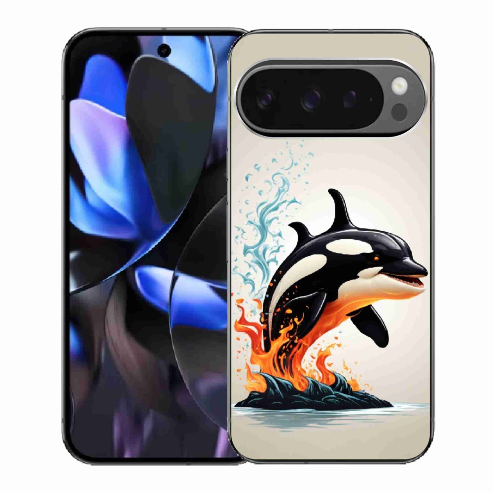 Gélový kryt mmCase na Google Pixel 9 Pro - kosatka