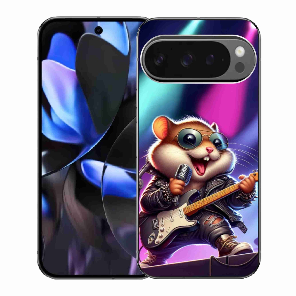 Gélový kryt mmCase na Google Pixel 9 Pro - škrečok rocker