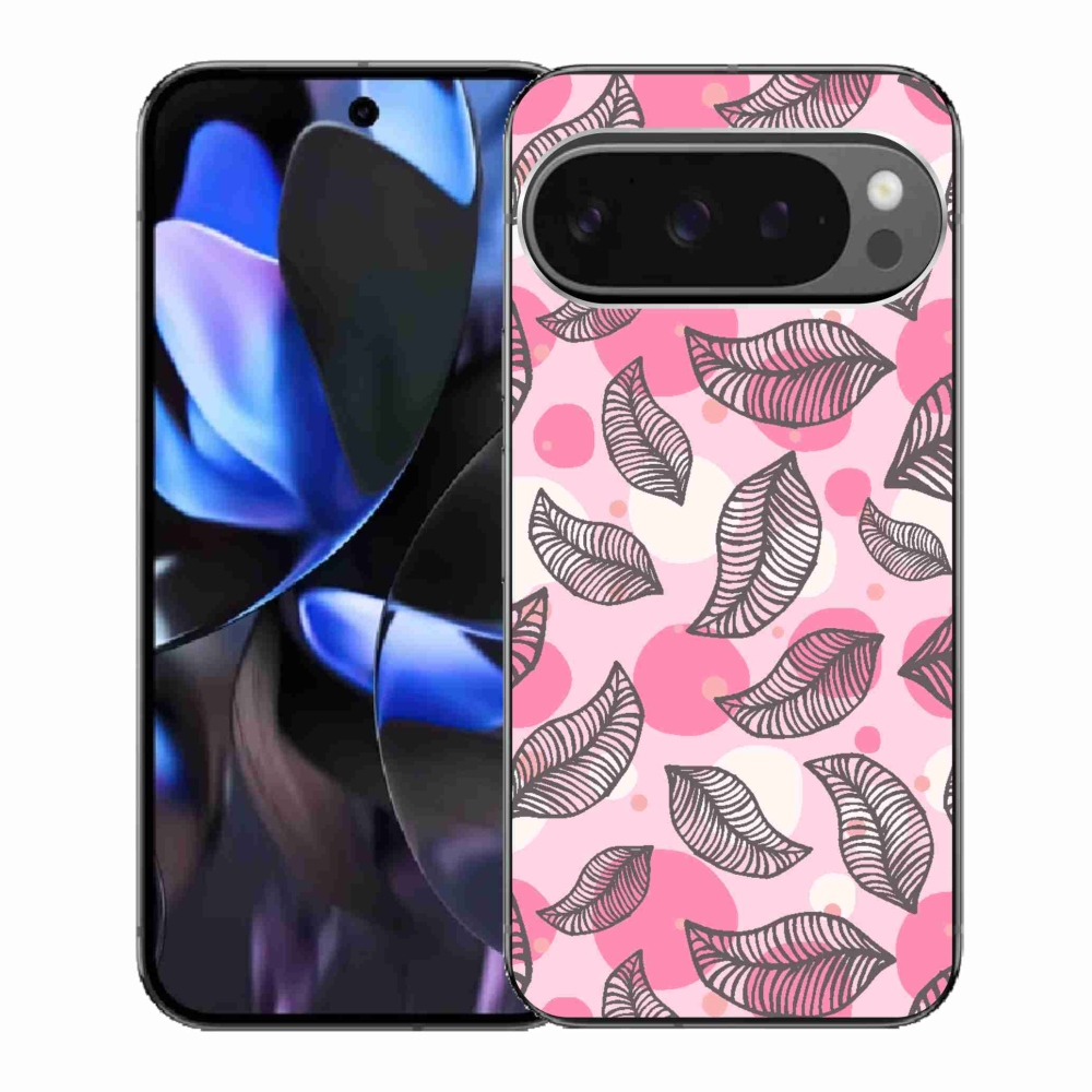 Gélový kryt mmCase na Google Pixel 9 Pro - kreslené padajúce listy