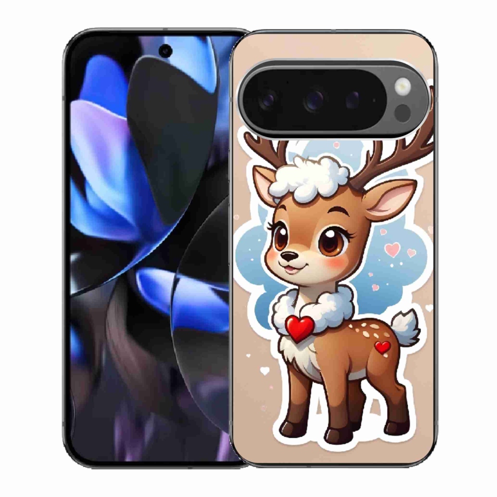 Gélový kryt mmCase na Google Pixel 9 Pro - kreslený sob
