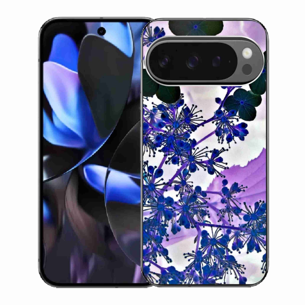 Gélový kryt mmCase na Google Pixel 9 Pro - kvet hortenzie