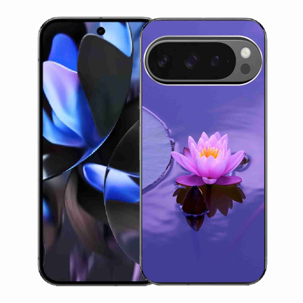 Gélový kryt mmCase na Google Pixel 9 Pro - kvet na hladine