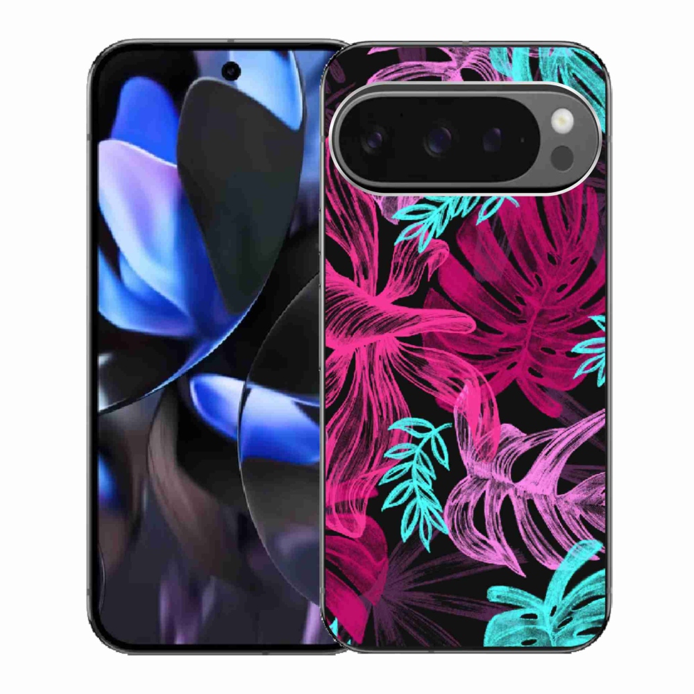 Gélový kryt mmCase na Google Pixel 9 Pro - kvety 1