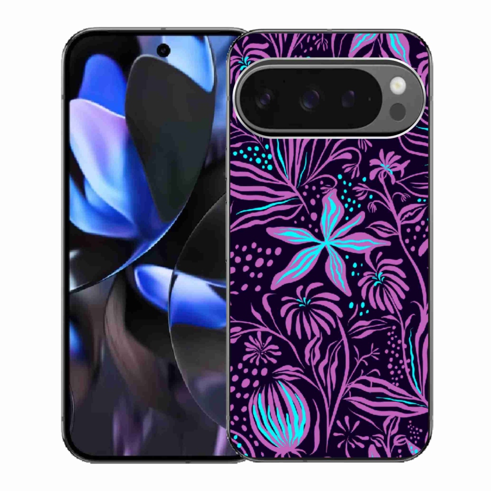 Gélový kryt mmCase na Google Pixel 9 Pro - kvety 2