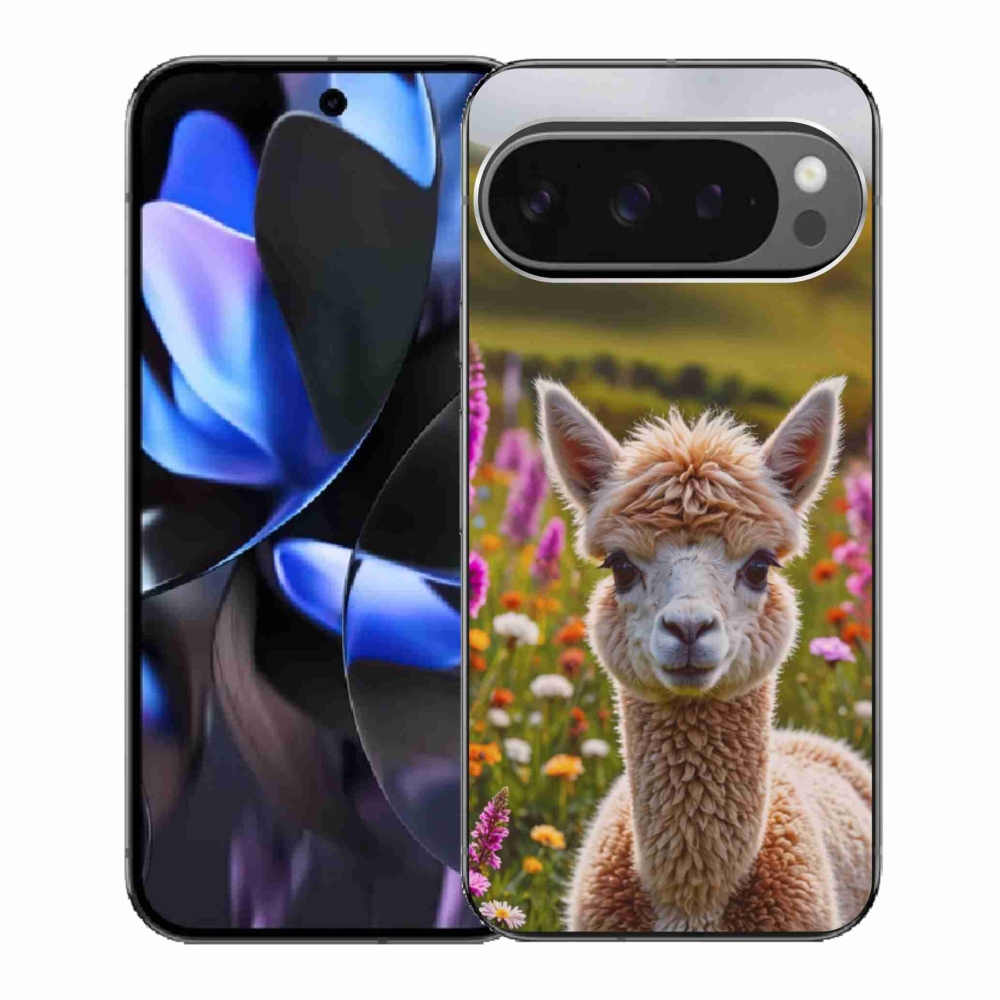 Gélový kryt mmCase na Google Pixel 9 Pro - lama na lúke