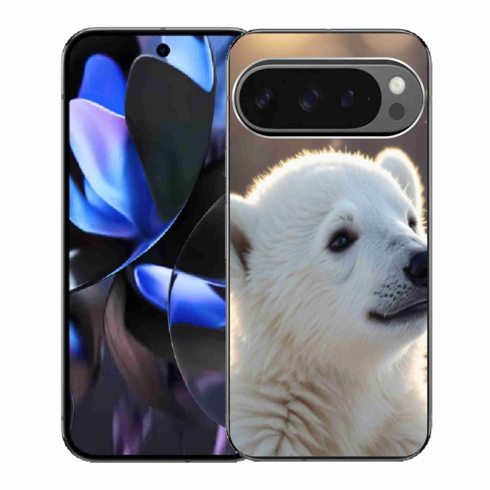 Gélový kryt mmCase na Google Pixel 9 Pro - ľadový medveď