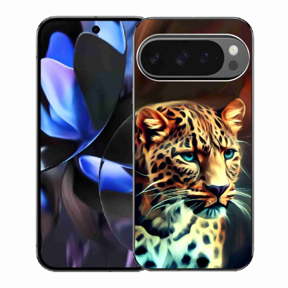 Gélový kryt mmCase na Google Pixel 9 Pro - leopard