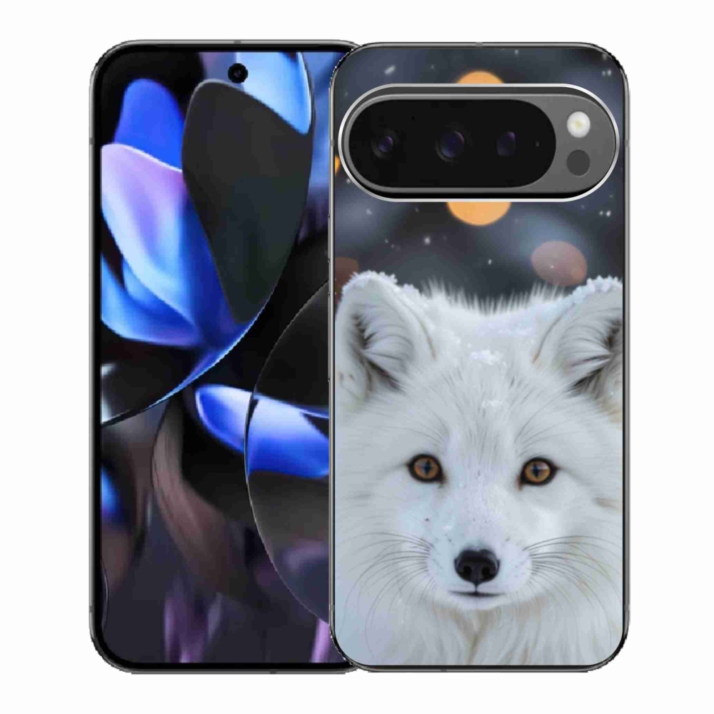 Gélový kryt mmCase na Google Pixel 9 Pro - líška polárna