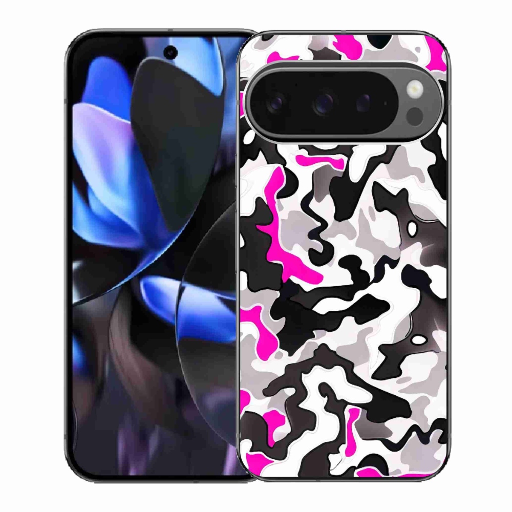 Gélový kryt mmCase na Google Pixel 9 Pro - maskáčový vzor 5