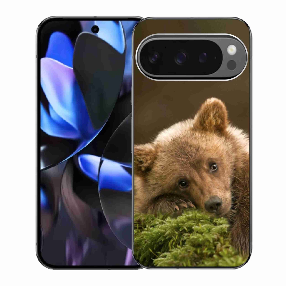 Gélový kryt mmCase na Google Pixel 9 Pro - medveď