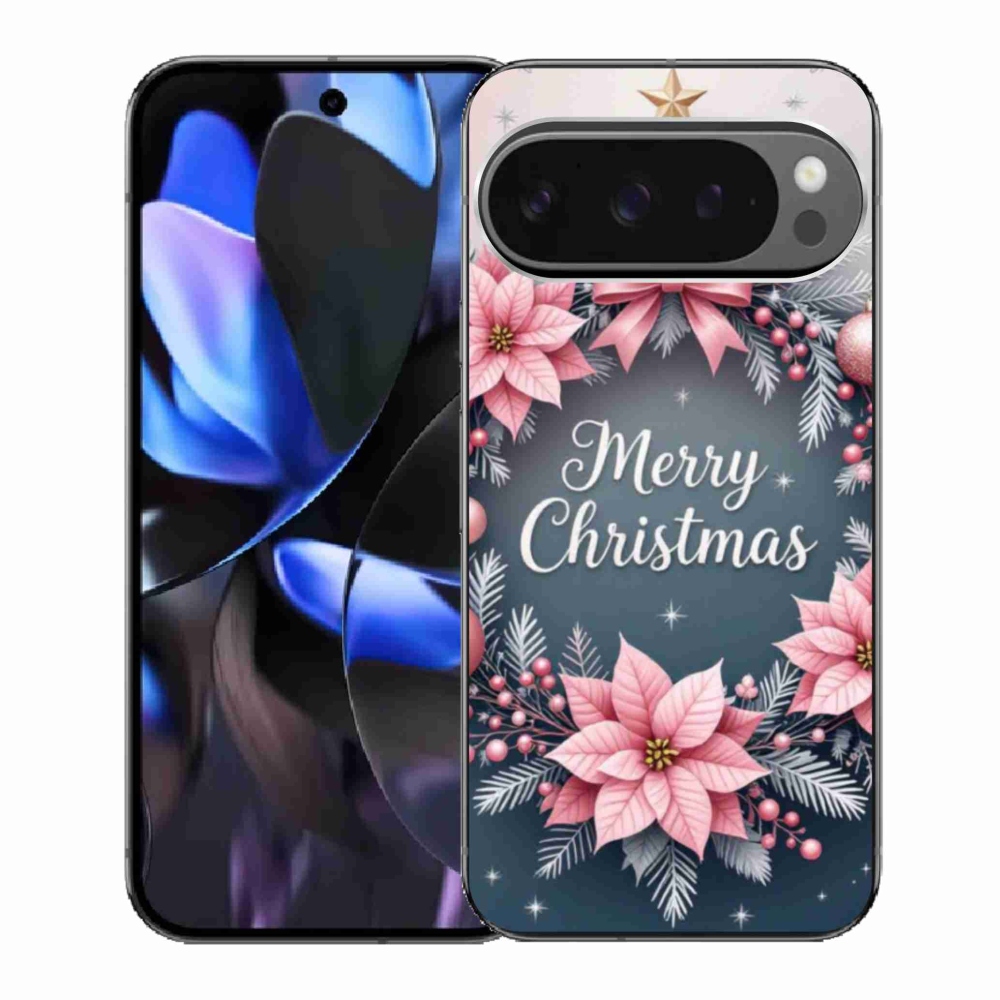 Gélový kryt mmCase na Google Pixel 9 Pro - merry christmas