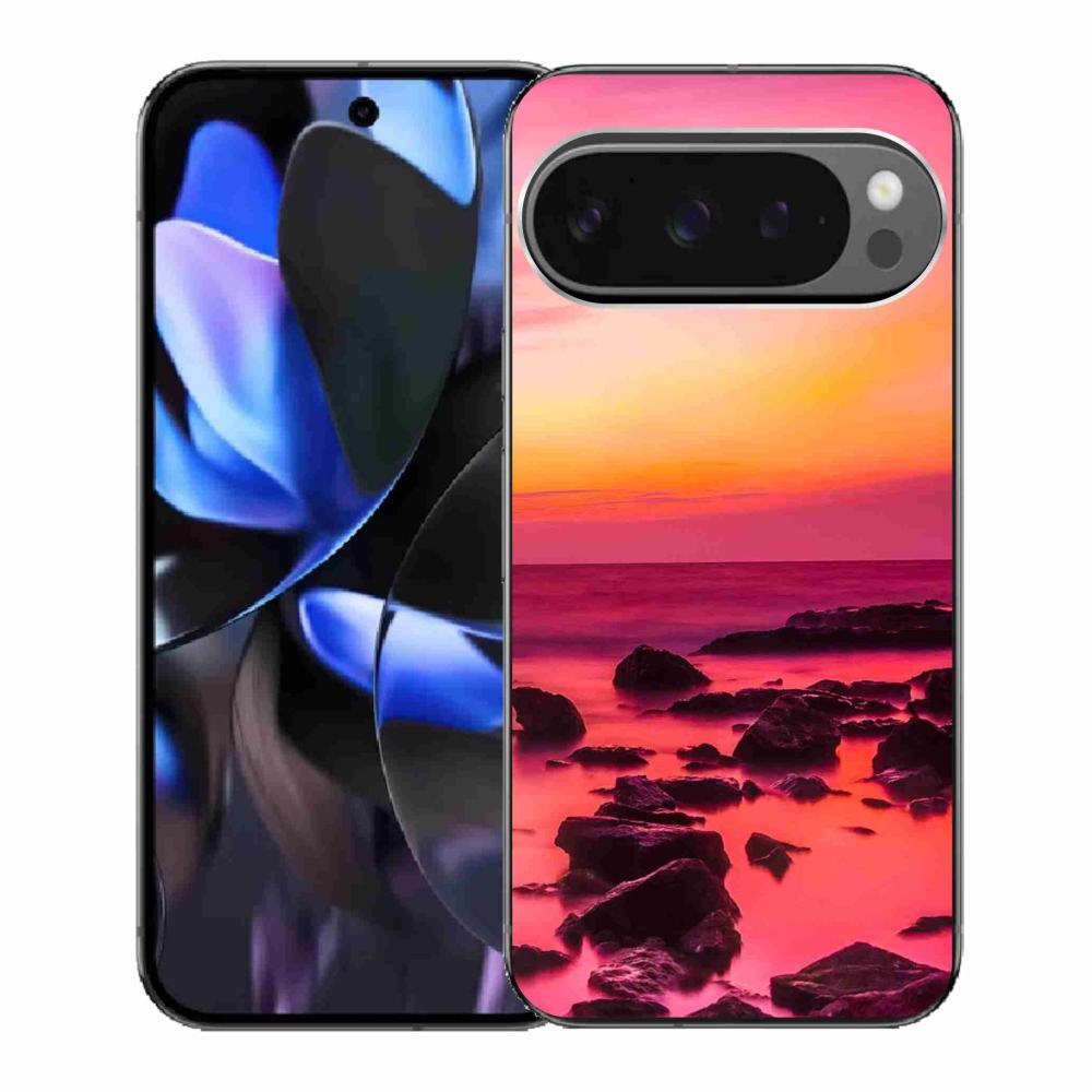 Gélový kryt mmCase na Google Pixel 9 Pro - more a žiara