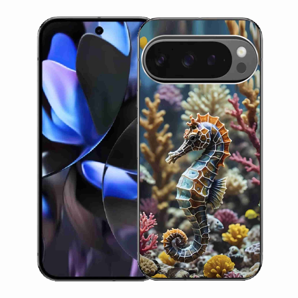 Gélový kryt mmCase na Google Pixel 9 Pro - morský koník 2