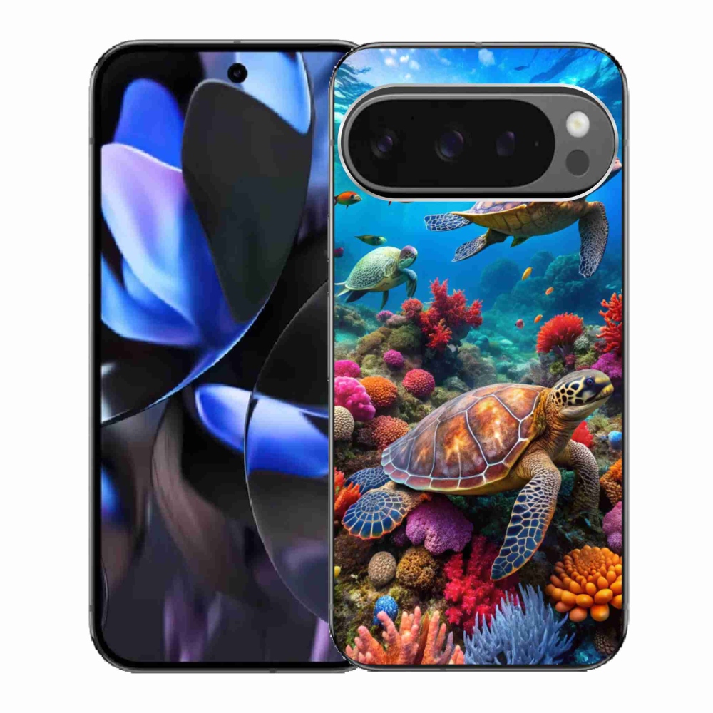 Gélový kryt mmCase na Google Pixel 9 Pro - morský svet 2