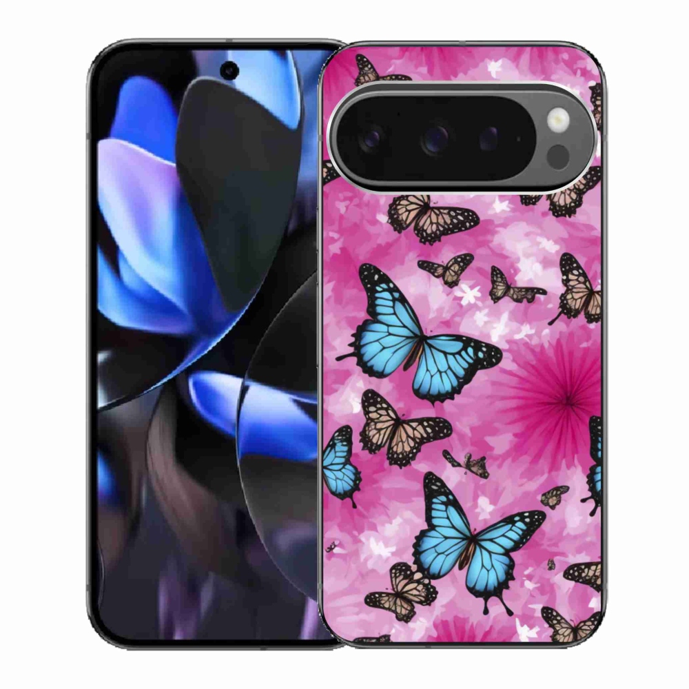 Gélový kryt mmCase na Google Pixel 9 Pro - motýlia záhrada