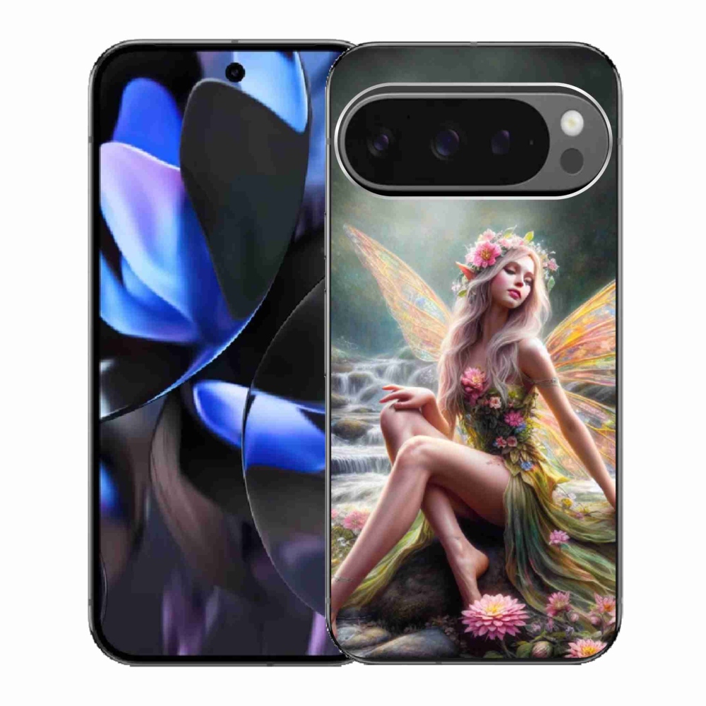 Gélový kryt mmCase na Google Pixel 9 Pro - motýlia žena 1
