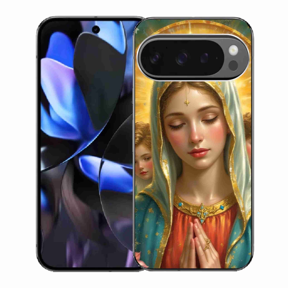 Gélový kryt mmCase na Google Pixel 9 Pro - náboženský motív 3