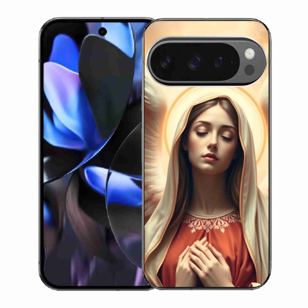 Gélový kryt mmCase na Google Pixel 9 Pro - náboženský motív