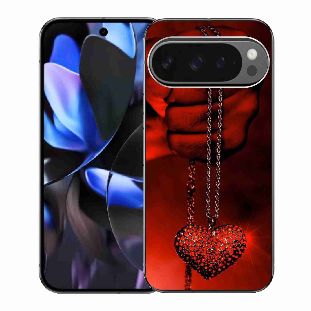 Gélový kryt mmCase na Google Pixel 9 Pro - náhrdelník