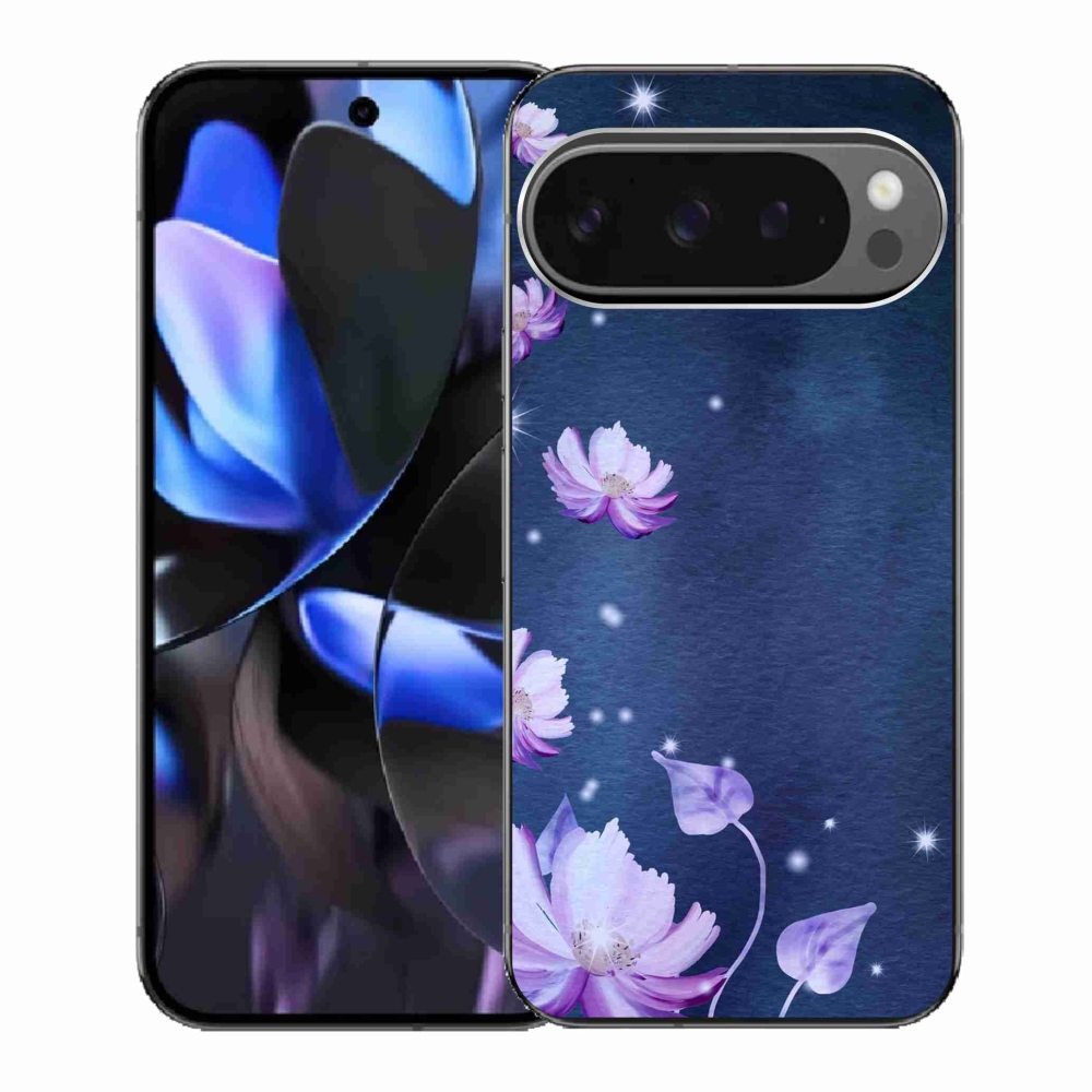 Gélový kryt mmCase na Google Pixel 9 Pro - padajúce kvety