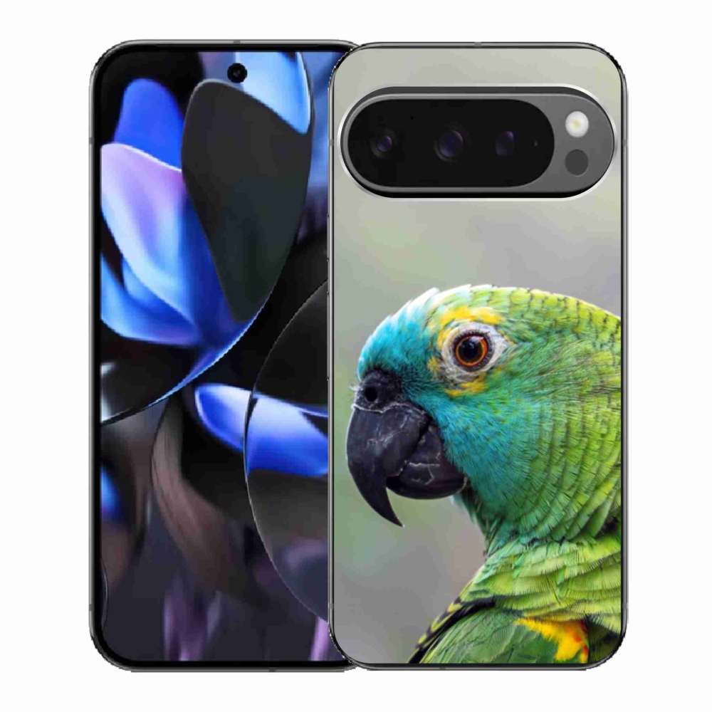 Gélový kryt mmCase na Google Pixel 9 Pro - papagáj amazončan