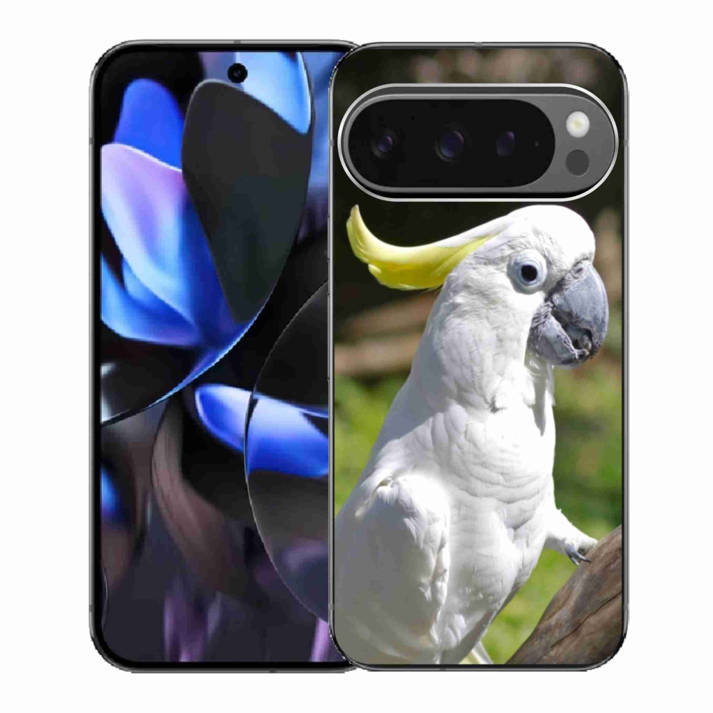 Gélový kryt mmCase na Google Pixel 9 Pro - papagáj kakadu 2