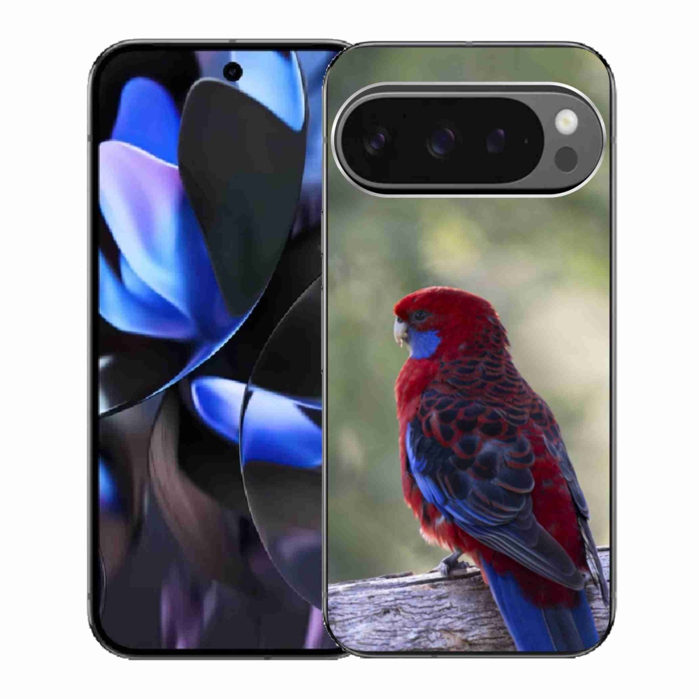 Gélový kryt mmCase na Google Pixel 9 Pro - papagáj rosela