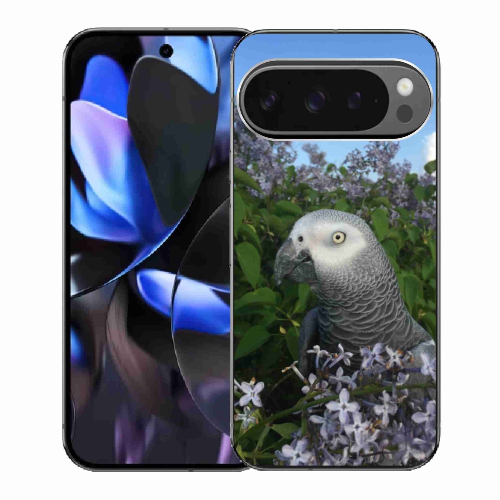 Gélový kryt mmCase na Google Pixel 9 Pro - papagáj žako