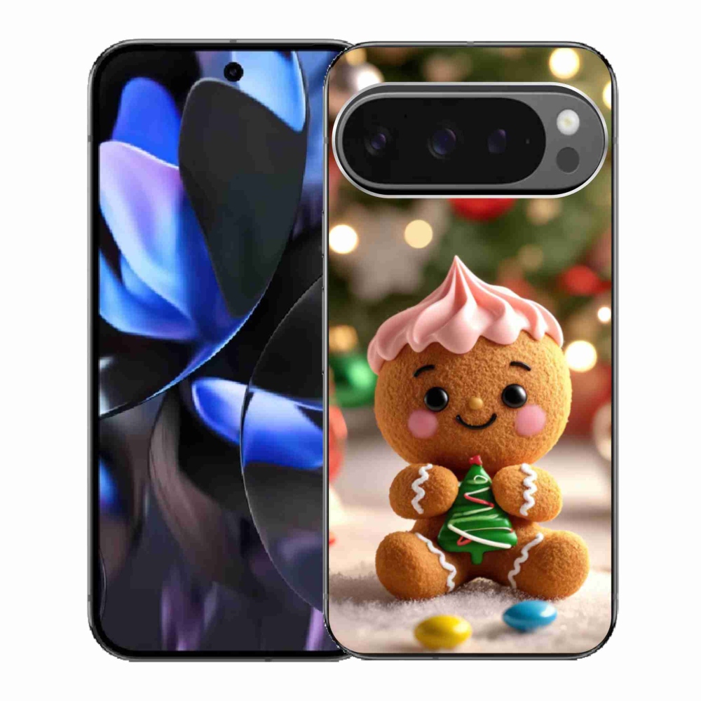 Gélový kryt mmCase na Google Pixel 9 Pro - perníček