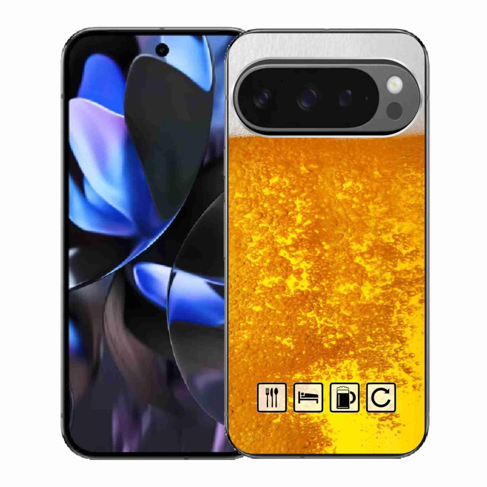 Gélový kryt mmCase na Google Pixel 9 Pro - pivný motív 3