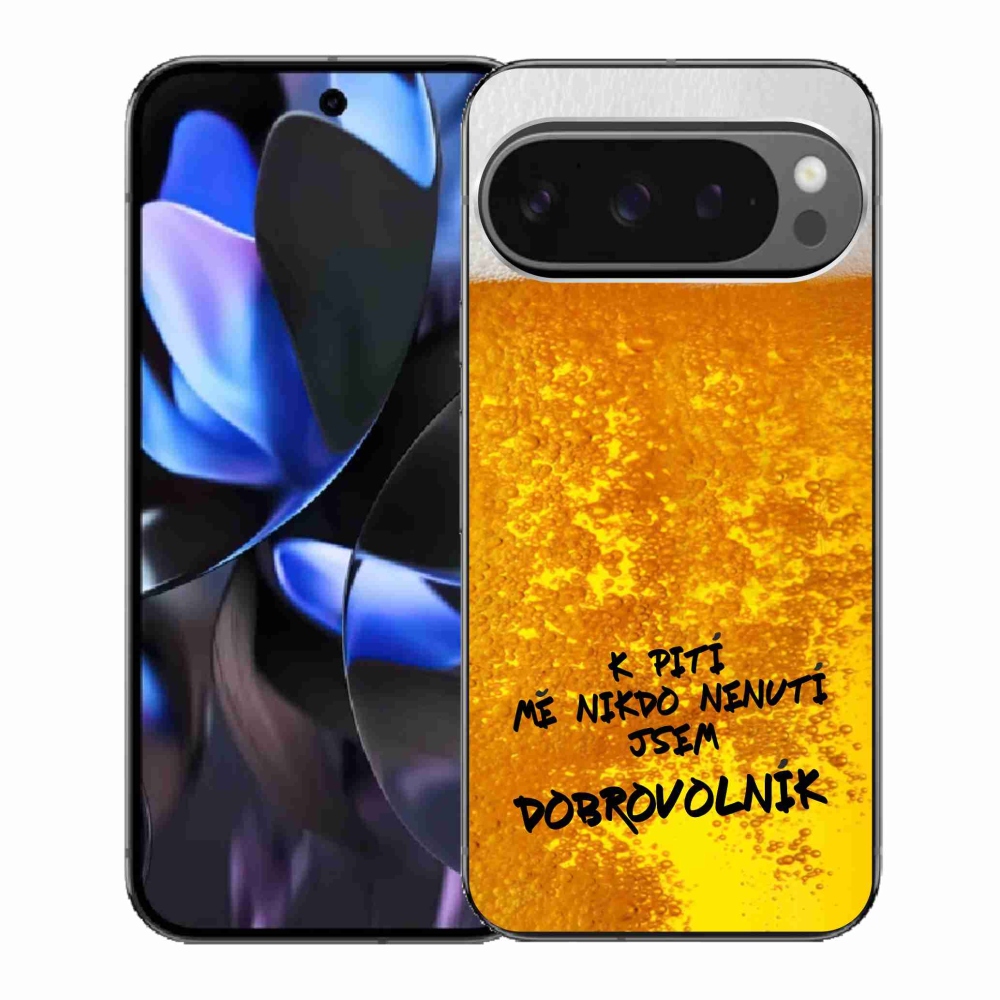 Gélový kryt mmCase na Google Pixel 9 Pro - pivný motív 4