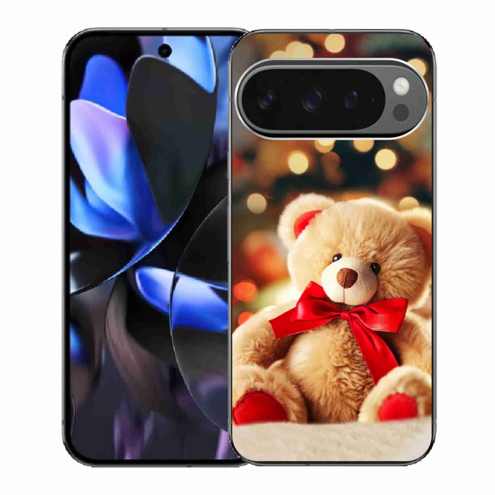 Gélový kryt mmCase na Google Pixel 9 Pro - plyšový medvedík