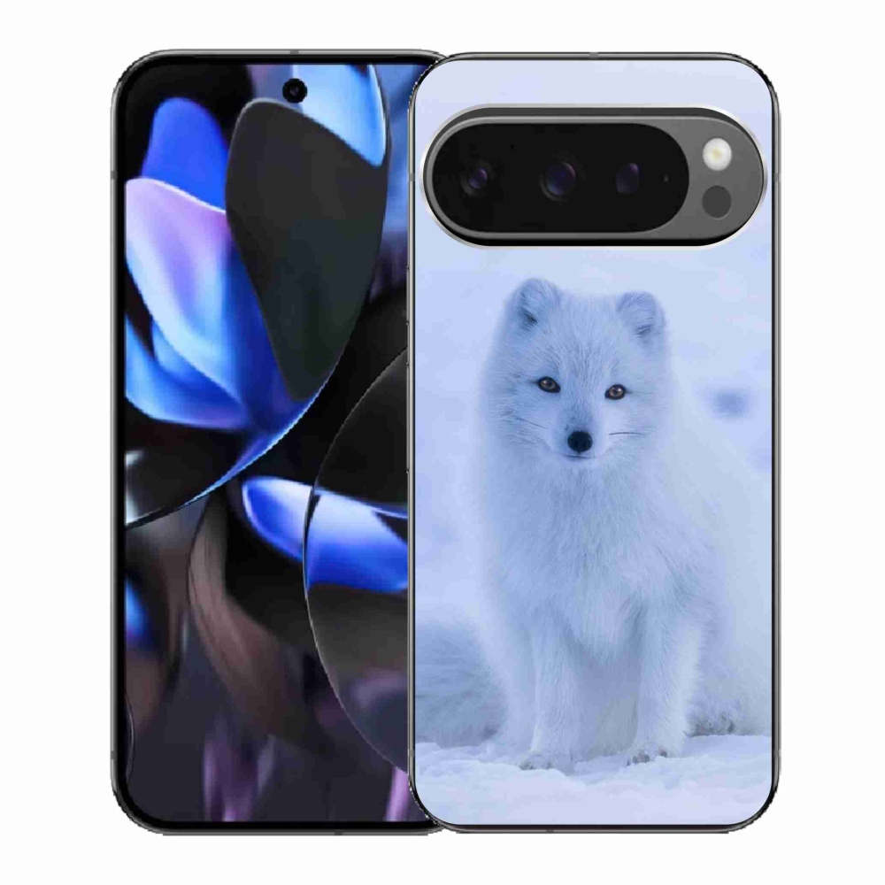 Gélový kryt mmCase na Google Pixel 9 Pro - polárna líška