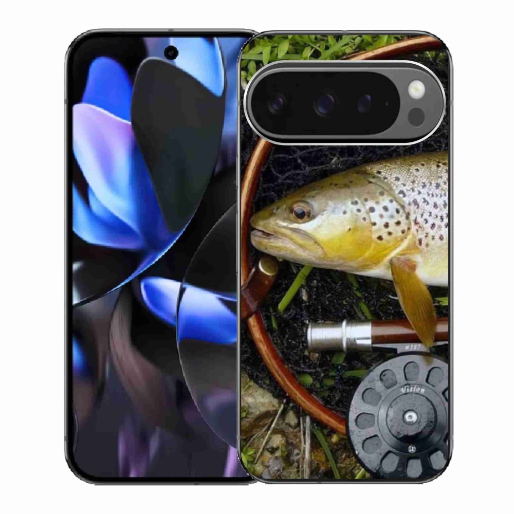 Gélový kryt mmCase na Google Pixel 9 Pro - pstruh 2