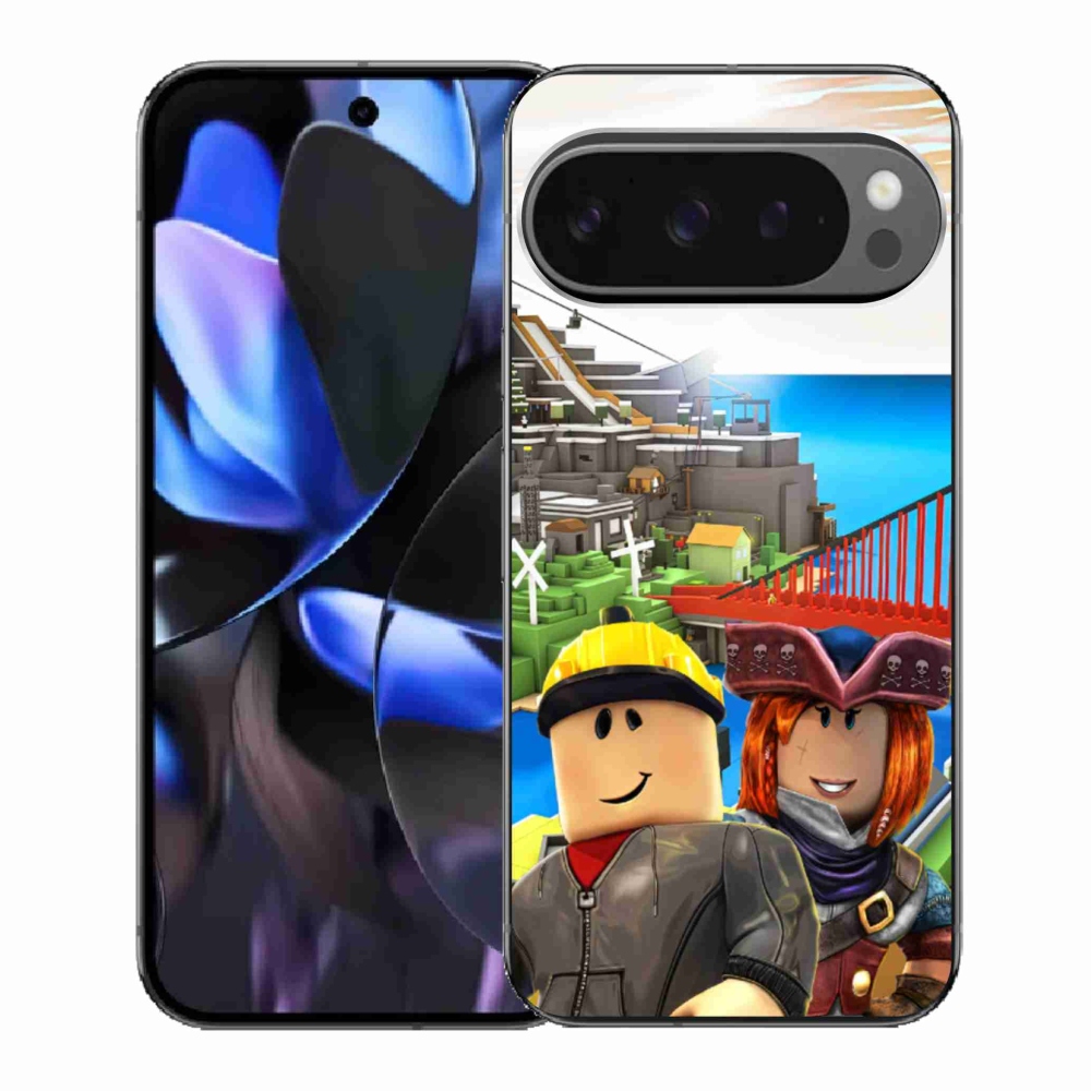 Gélový kryt mmCase na Google Pixel 9 Pro - roblox 1