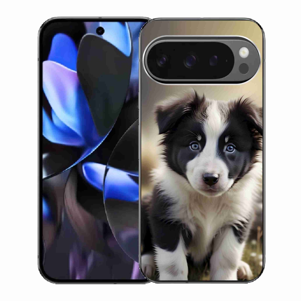 Gélový kryt mmCase na Google Pixel 9 Pro - roztomilá border kólia