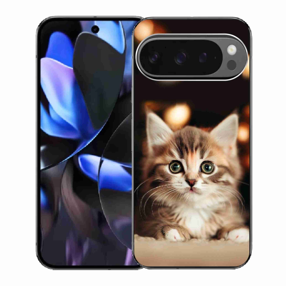 Gélový kryt mmCase na Google Pixel 9 Pro - roztomilé mačiatko 2