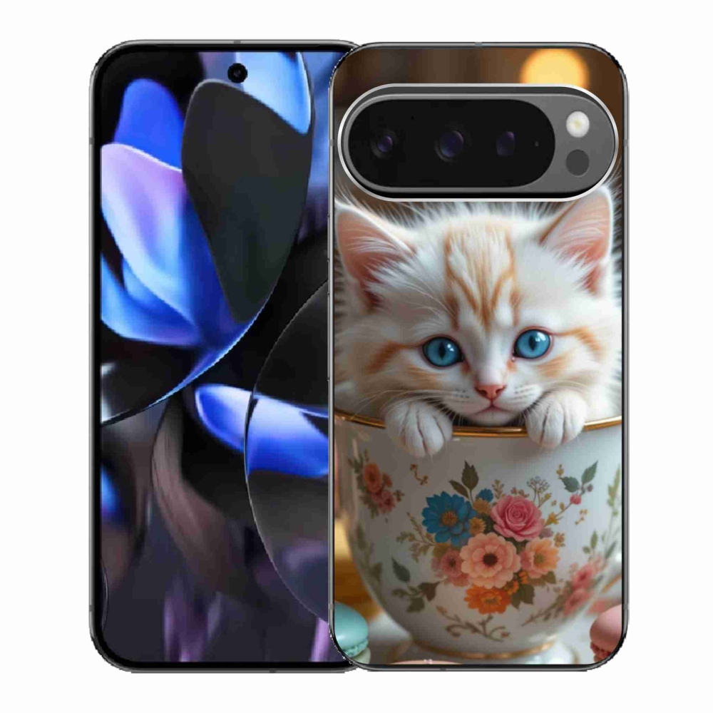 Gélový kryt mmCase na Google Pixel 9 Pro - roztomilé mačiatko 6