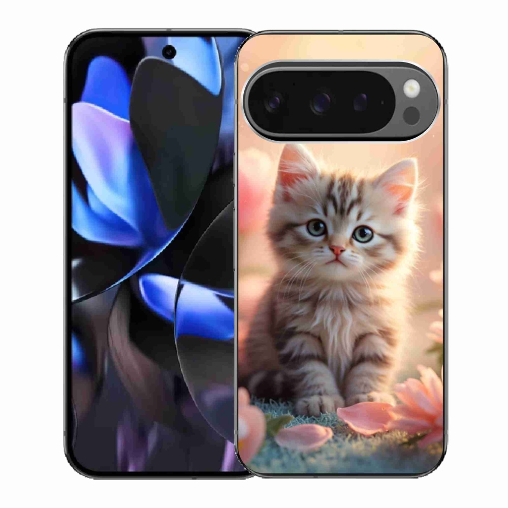 Gélový kryt mmCase na Google Pixel 9 Pro - roztomilé mačiatko 8