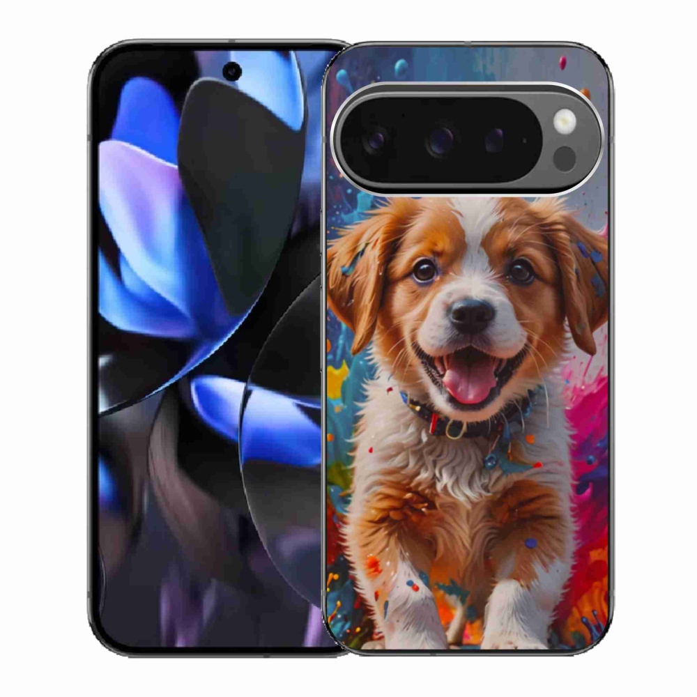 Gélový kryt mmCase na Google Pixel 9 Pro - roztomilé šteňa 3
