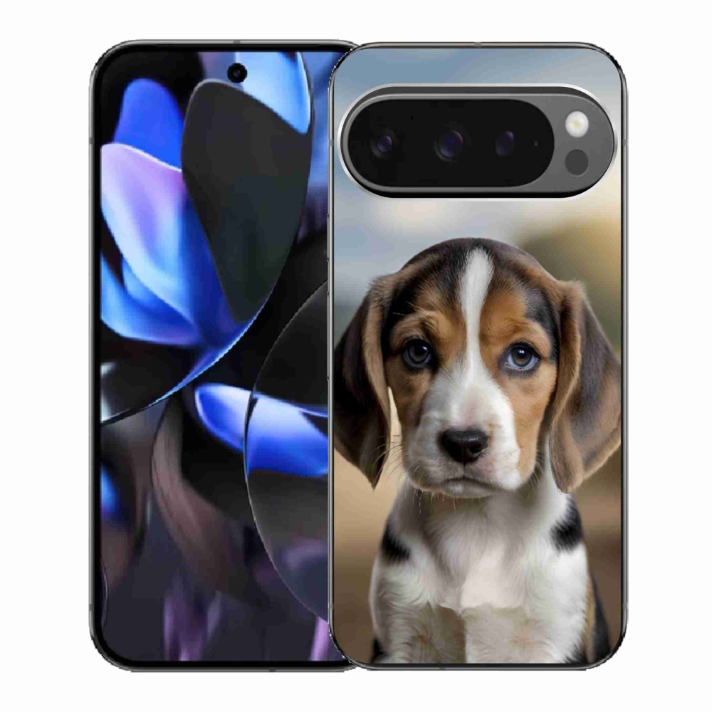 Gélový kryt mmCase na Google Pixel 9 Pro - roztomilý bígl