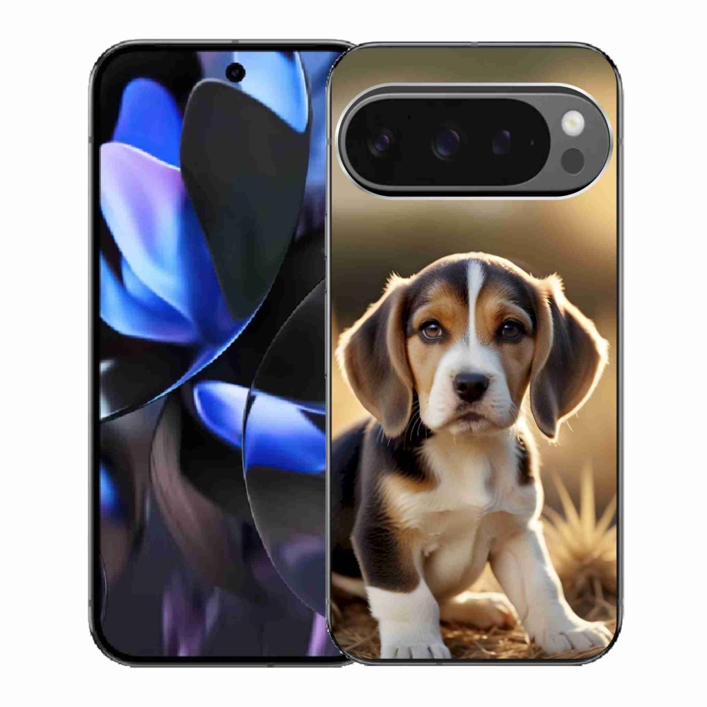 Gélový kryt mmCase na Google Pixel 9 Pro - roztomilý bígl