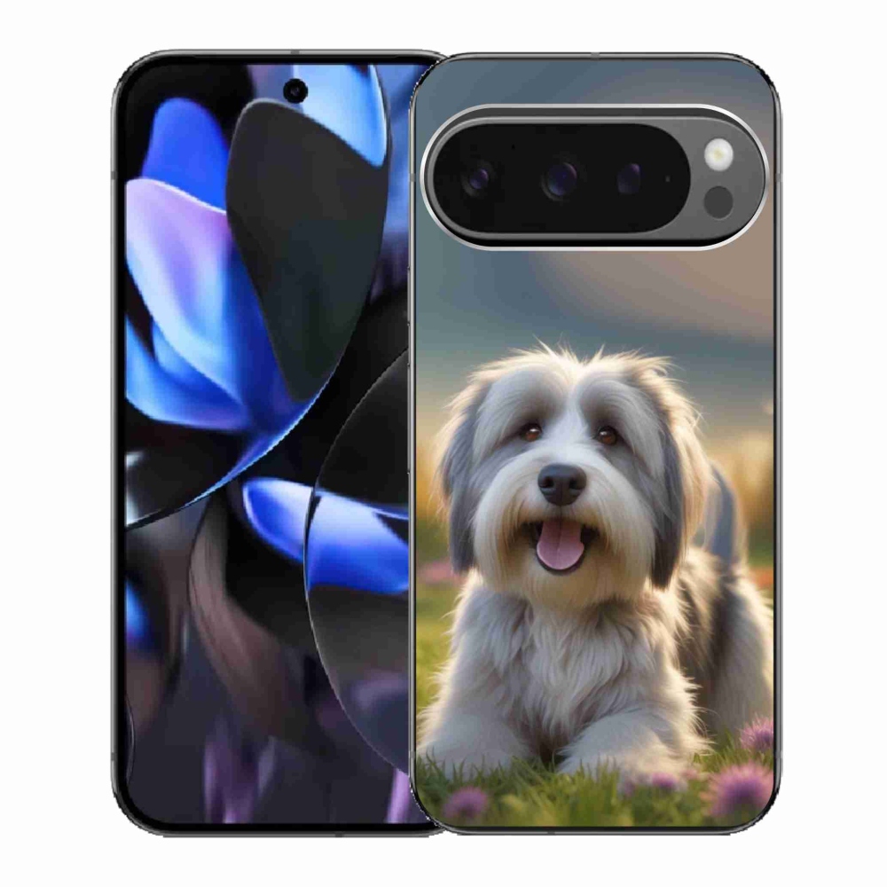 Gélový kryt mmCase na Google Pixel 9 Pro - roztomilý havanský psík