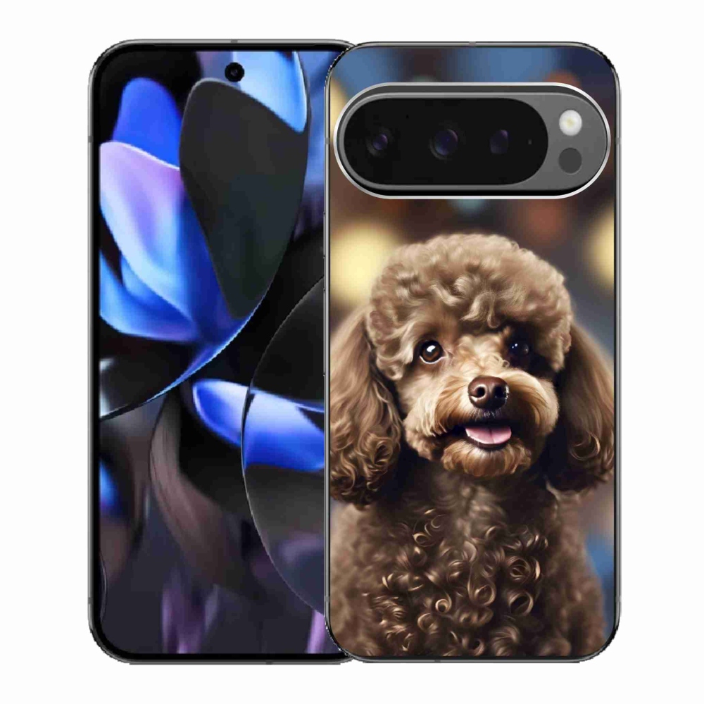 Gélový kryt mmCase na Google Pixel 9 Pro - roztomilý pudel