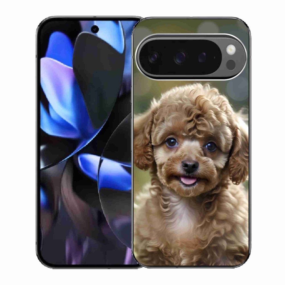 Gélový kryt mmCase na Google Pixel 9 Pro - roztomilý pudel