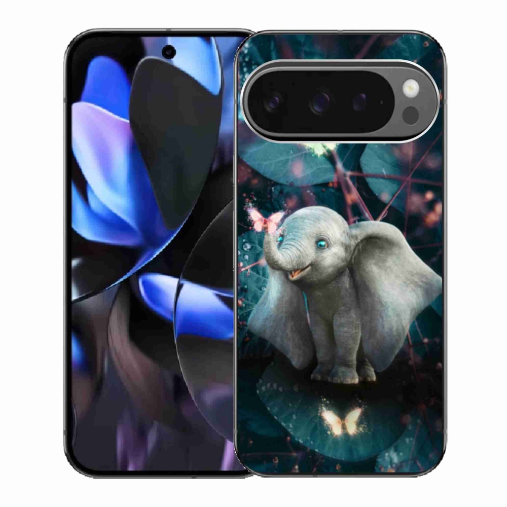 Gélový kryt mmCase na Google Pixel 9 Pro - roztomilý slon