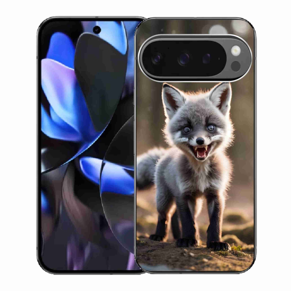Gélový kryt mmCase na Google Pixel 9 Pro - rozzúrená líška