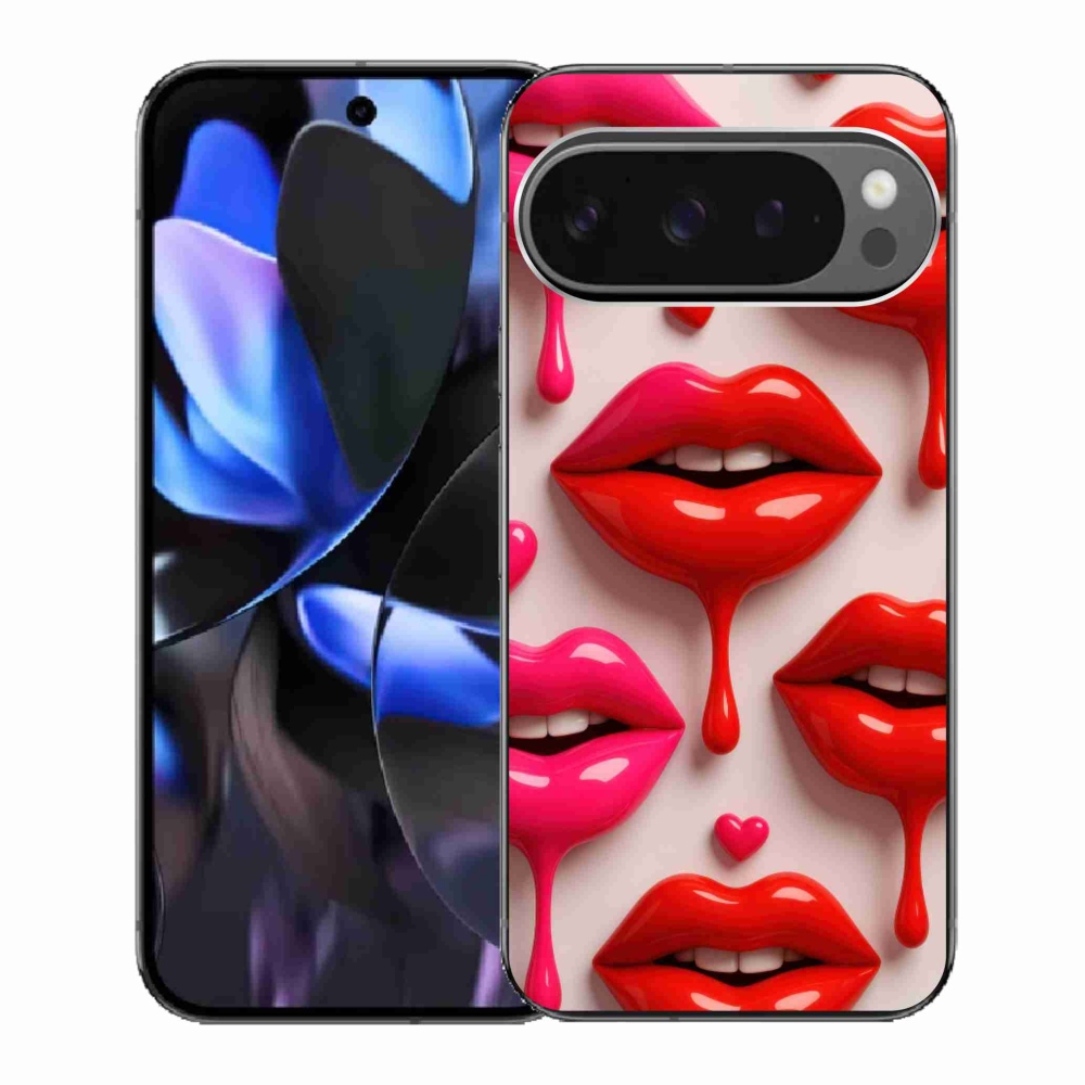 Gélový kryt mmCase na Google Pixel 9 Pro - pery 2
