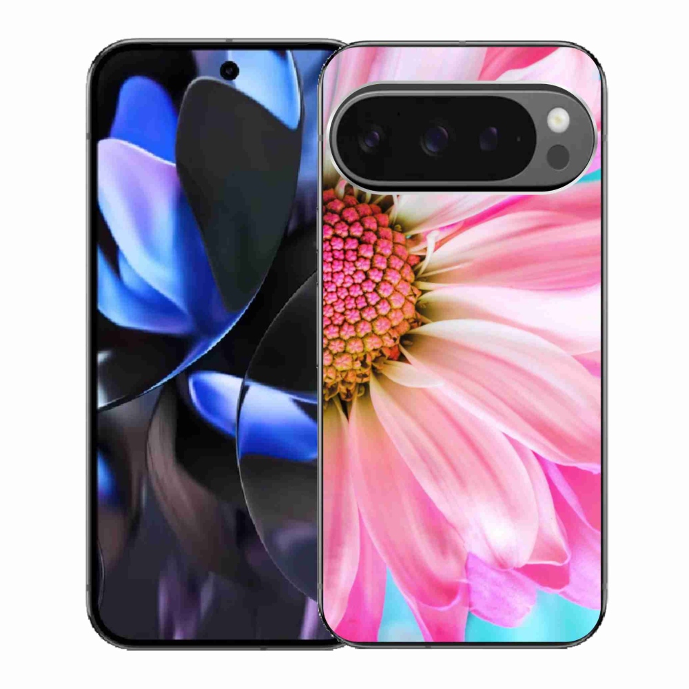 Gélový kryt mmCase na Google Pixel 9 Pro - ružový kvet